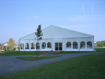 Aluminiumstruktur-Kirchen-Zelte klären Spannen-großer Raum-weißen Klarsichtdeckel