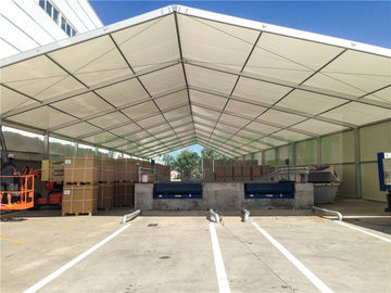 Feuerbeständige PVC-Planen-vorübergehendes Garagen-Zelt, vorübergehende Zelt-Struktur-kommerziellesindustrielles